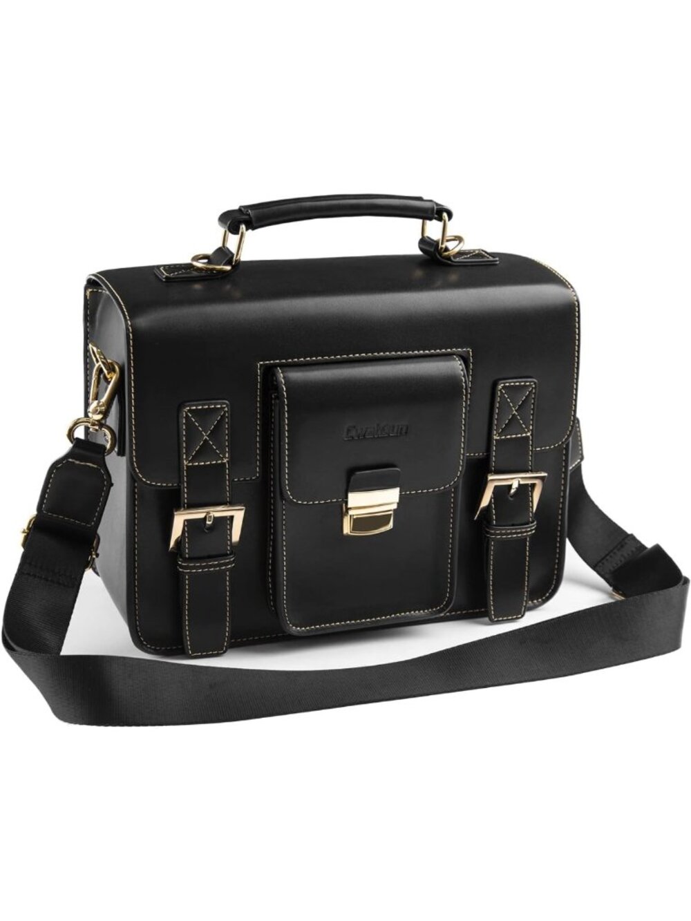 3-in-1 Retro Camera Bag - PU Leather Crossbody, Backpack & Case for